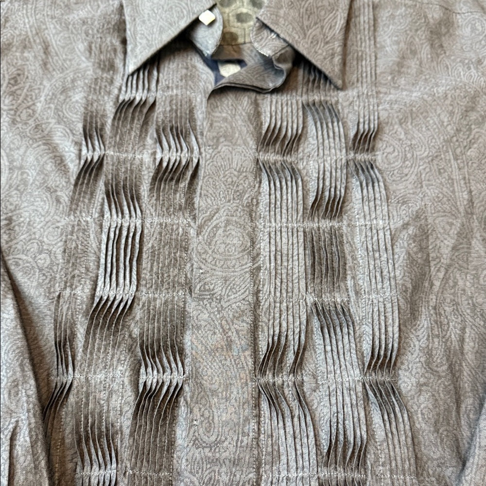 Robert Graham Textured Button Down Shirt - Picture 6 of 7